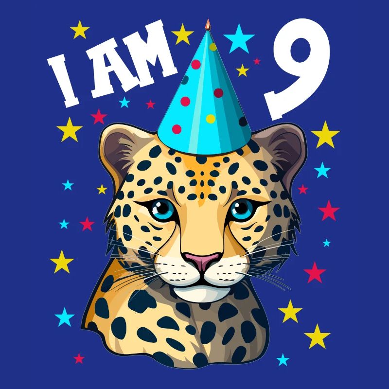 J’ai 9 ans Léopard Léopard 9e anniversaire
