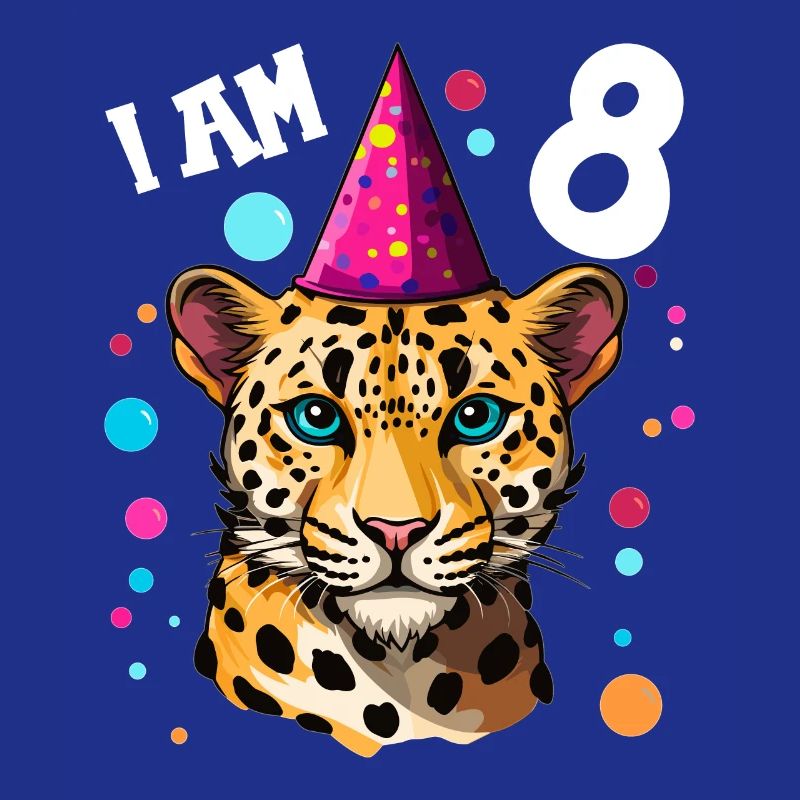 J’ai 8 ans Léopard Léopard 8e anniversaire