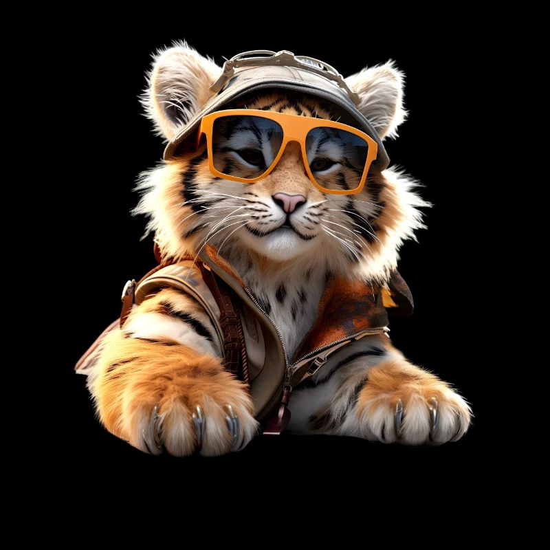 Tiger Big Cat Wild Cats Lover Cute Tiger