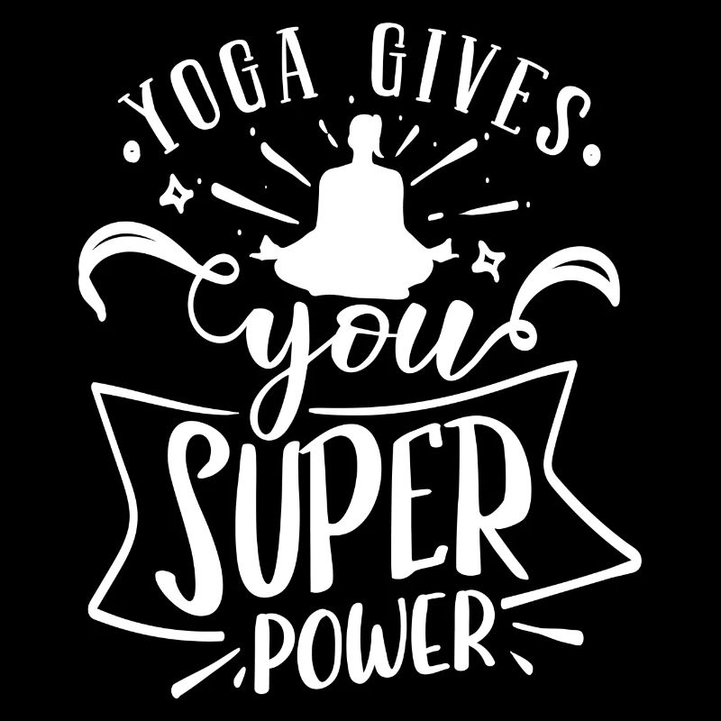 Yoga gibt dir Superkraft