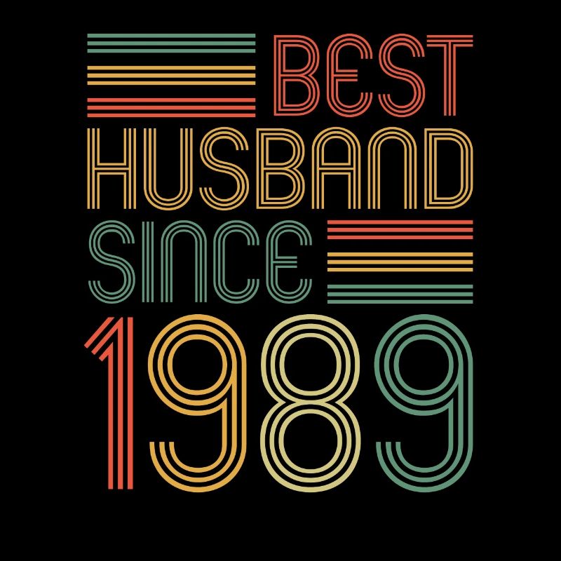 Bester Ehemann seit 1989 35.Hochzeitstag