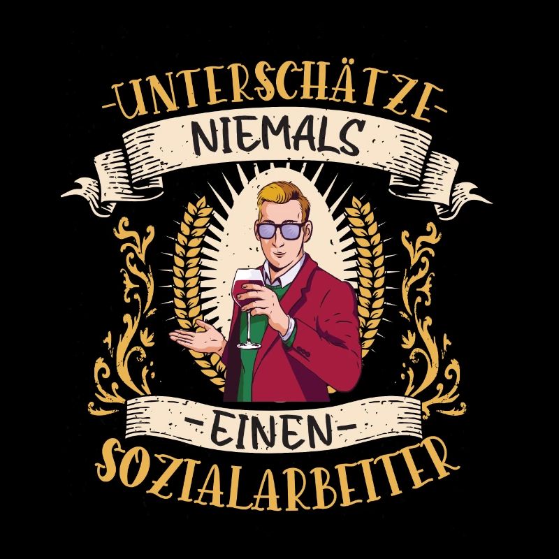 Sozialarbeiter Geschenk Hilfe Lustig Beruf