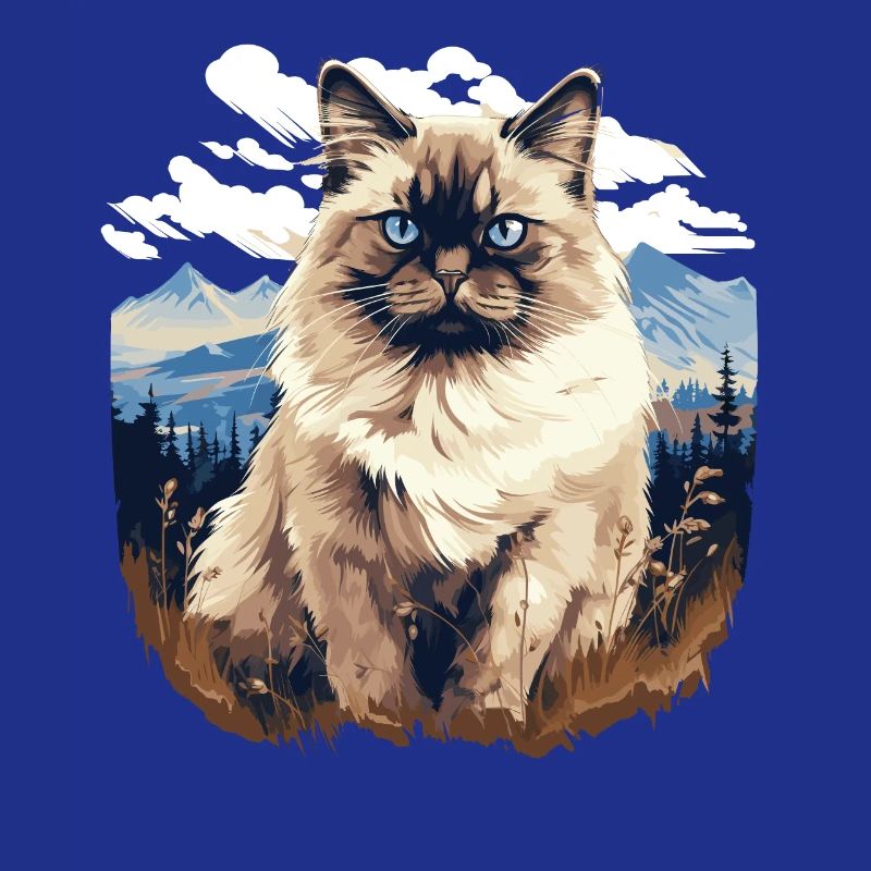Chat de Birmanie Birma Katze