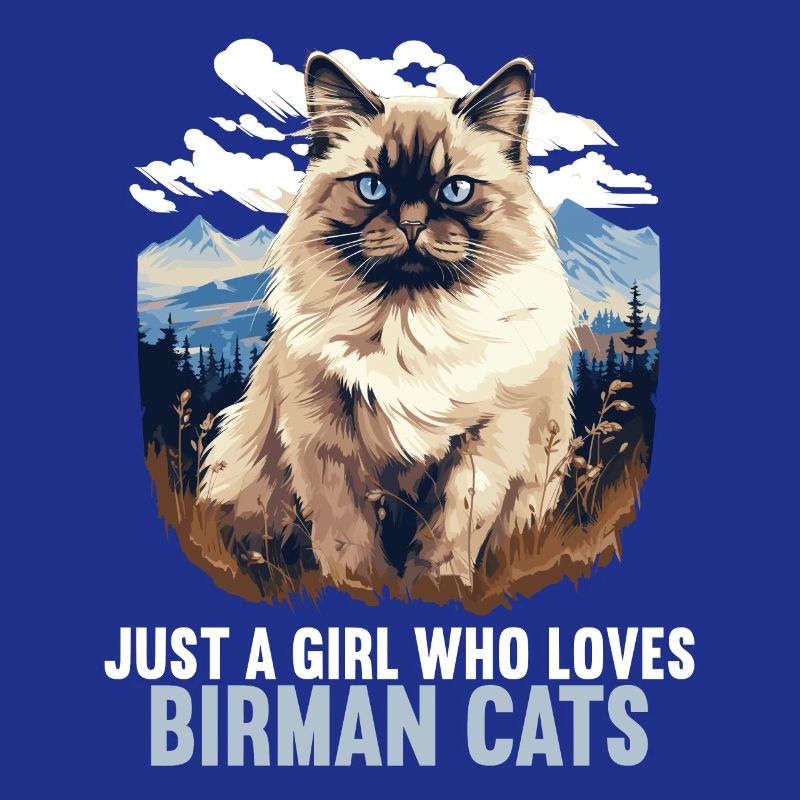 Chat de Birmanie Birma Katze