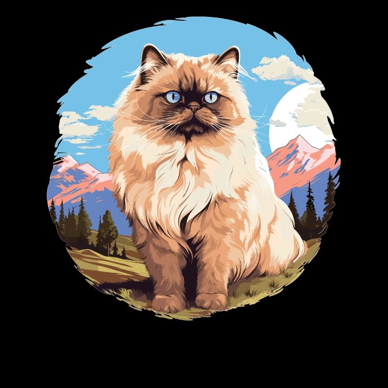 Chat de l’Himalaya Colourpoint Katze