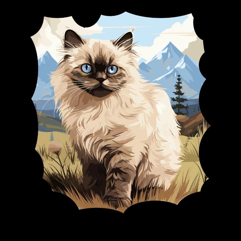 Chat de l’Himalaya Colourpoint Katze