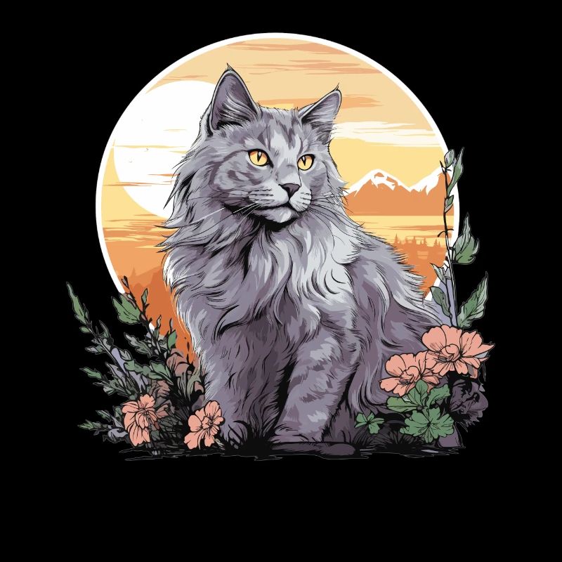 Chaton Nebelung Chat Nebelung