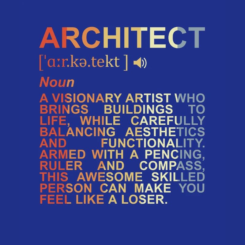 Architecte Explication des termes