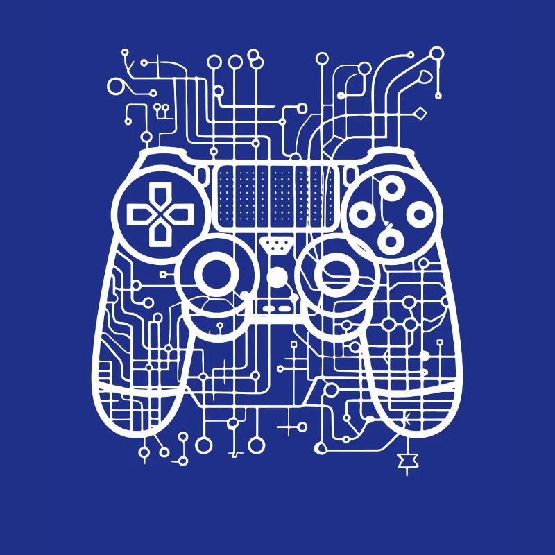Gaming Controller Drawing