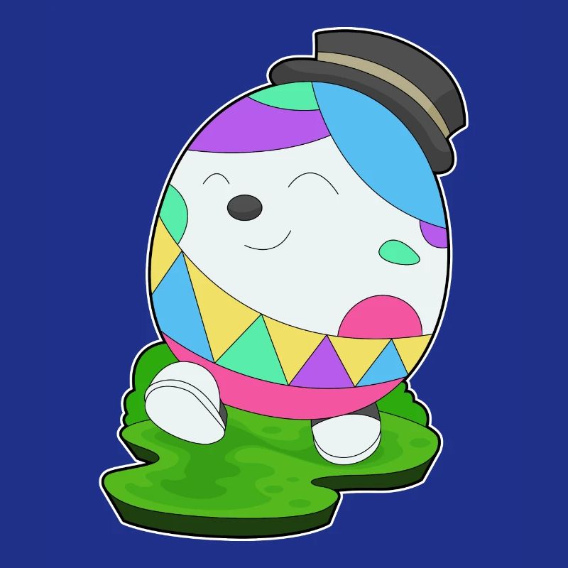 Easter Easter Egg Cylinder