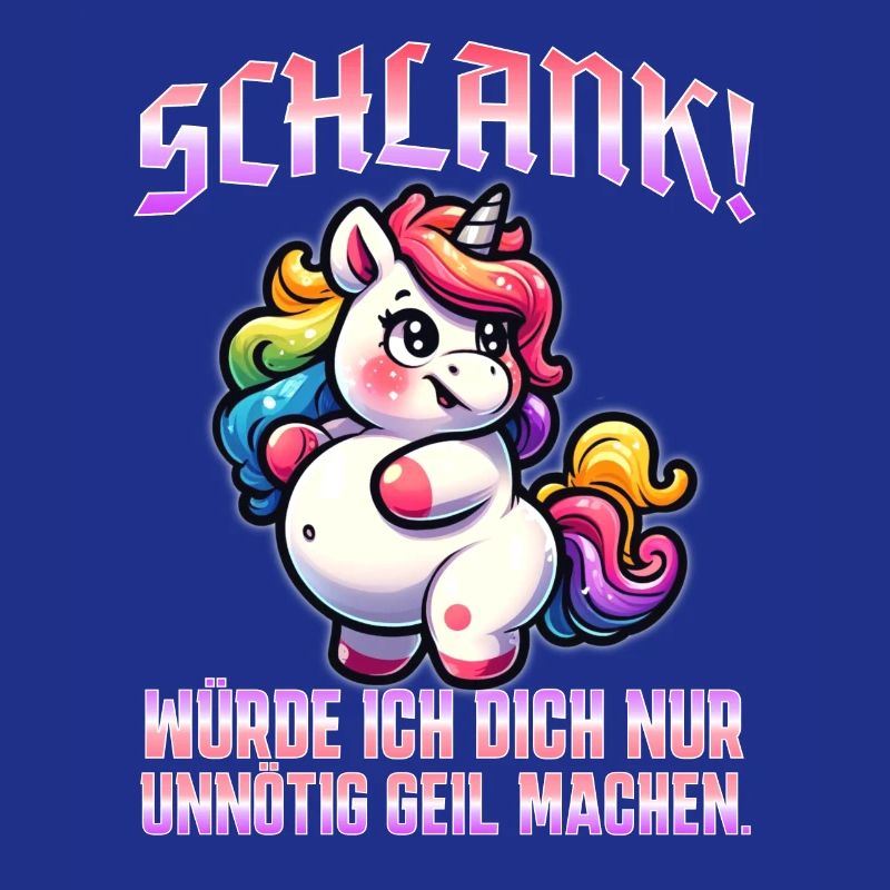 Schlank & Selbstbewusst: Ironisches Statement