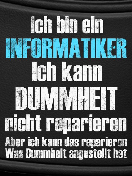 Informatiker Informatik