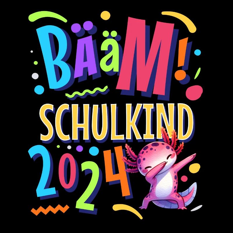 Bääm Schulkind 2024 Axolotl