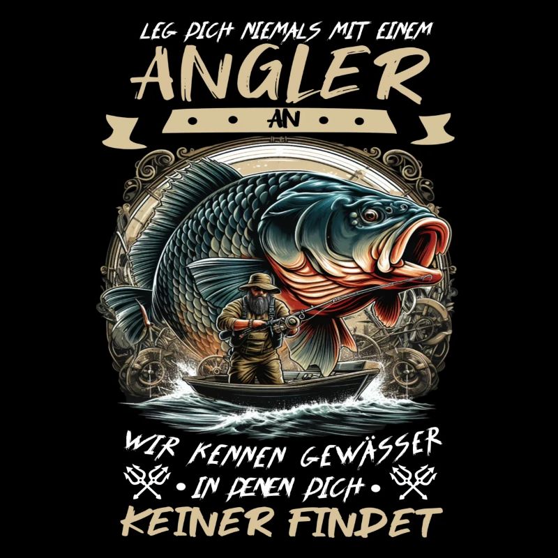 Never mess with a fisherman!