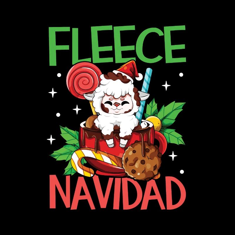 Fleece Navidad - Christmas Llama