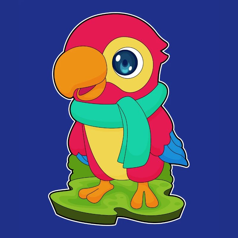 Écharpe d’hiver Parrot