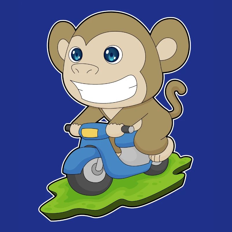 Affe Motorroller