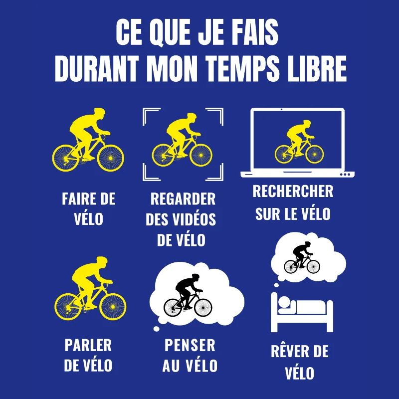 Ce Que Je Fais Durant Mon Temps Libre Vélo