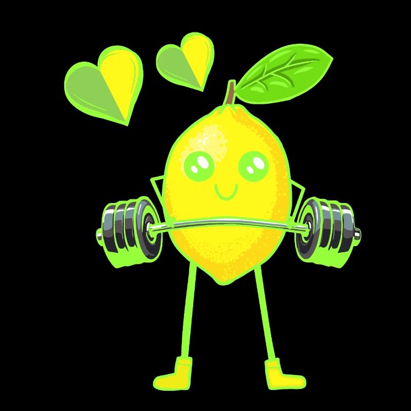 Lemon Poids Exercice Poids GYM Exercice Muscles