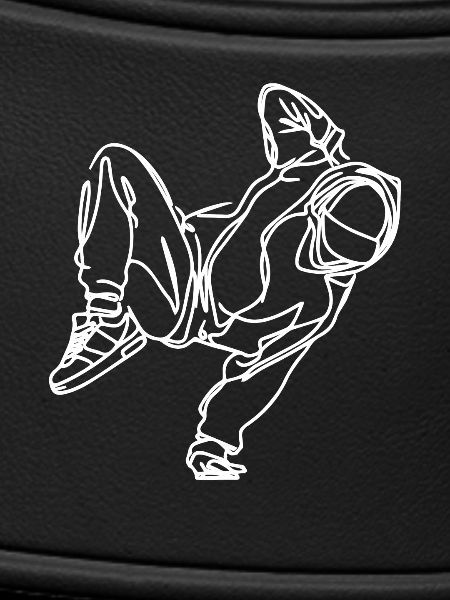 Breakdancer Drawing