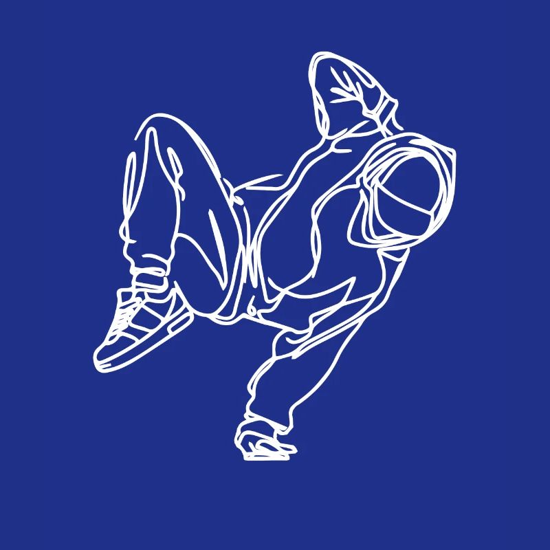 Breakdancer Drawing