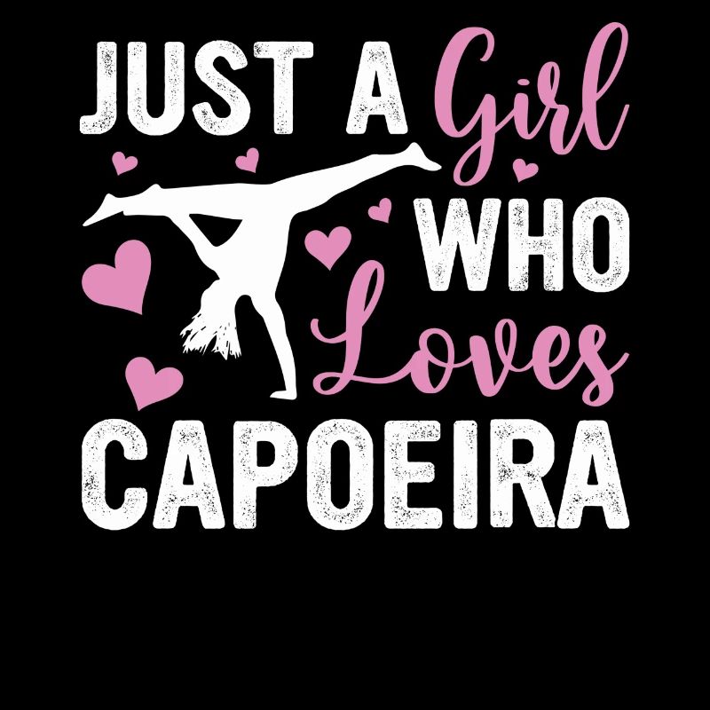 Nur ein Mädchen, das Capoeira liebt