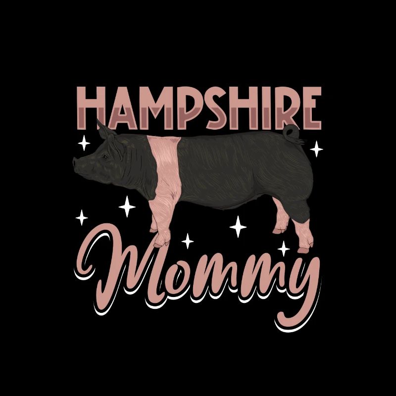 Maman cochon du Hampshire