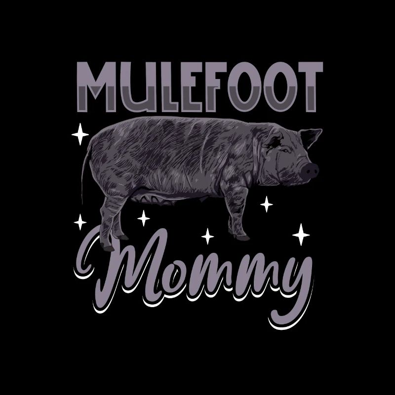 Mulefoot Pig Mom