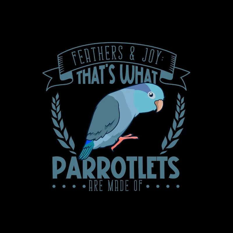 Feathers and Joy - Sparrow Parrot