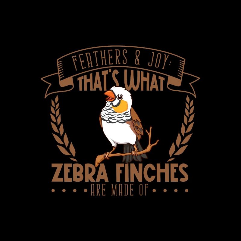 Feathers and Joy - Zebrafinch