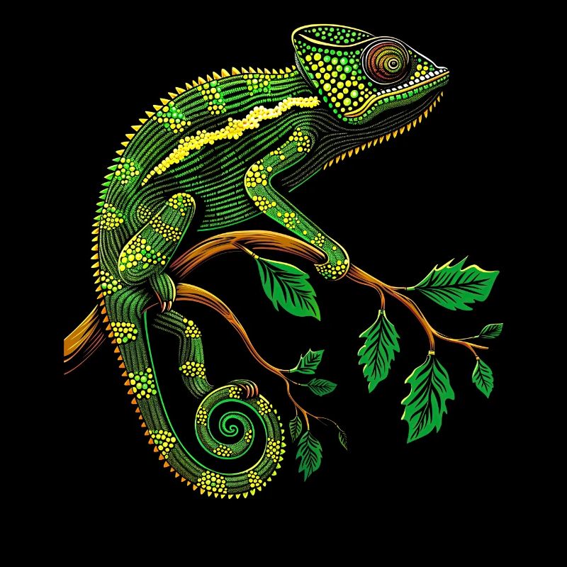 Chamäleon Echse Reptil Leguan Eidechse Chamäleons