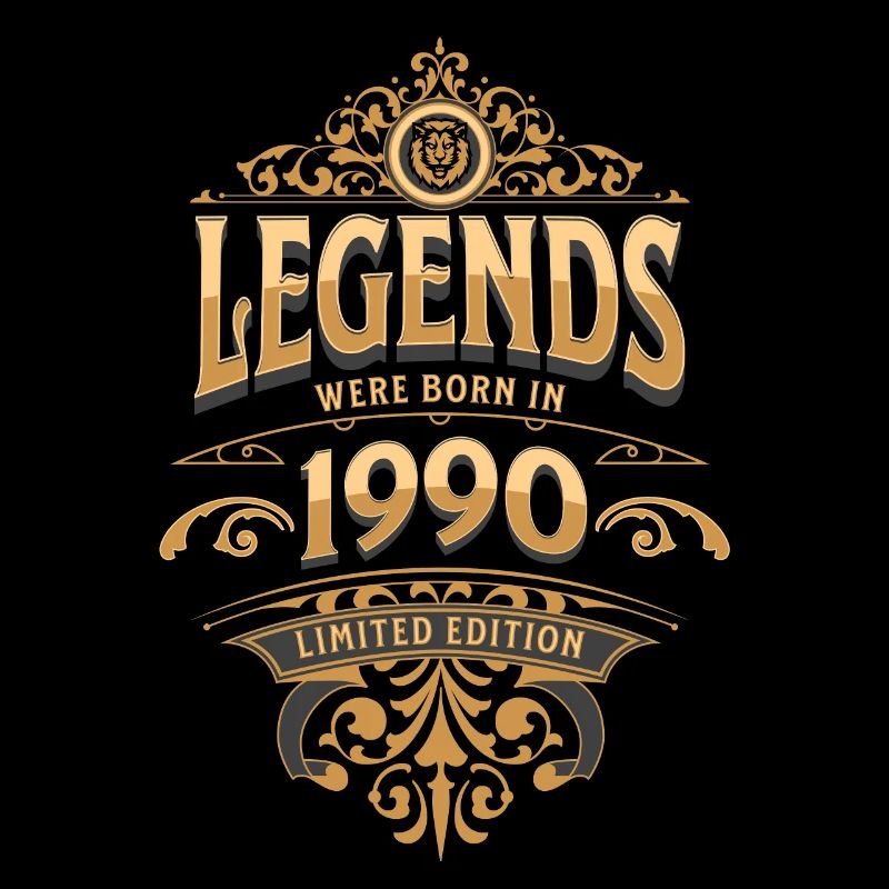 1990 Légende Anniversaire 1990 Année de naissance