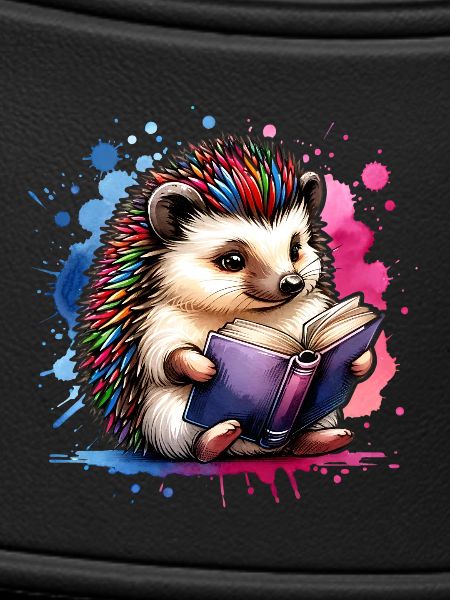 Igel Lesen Bücher Buch