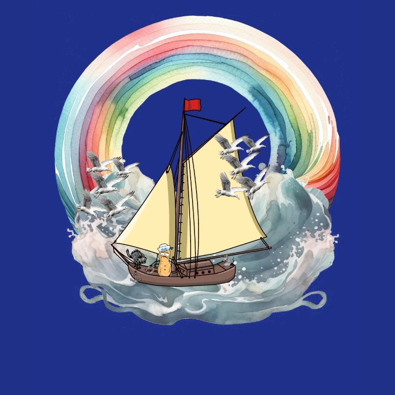 Erdnuss maritim Segelschiff Schiff Schiffe Boot