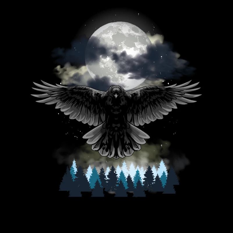 Halloween Raven Crow