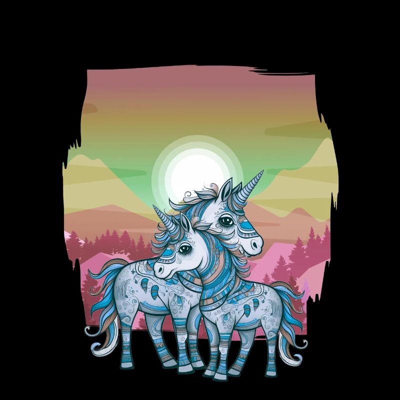 Einhörner Kind Kinder Einhörner