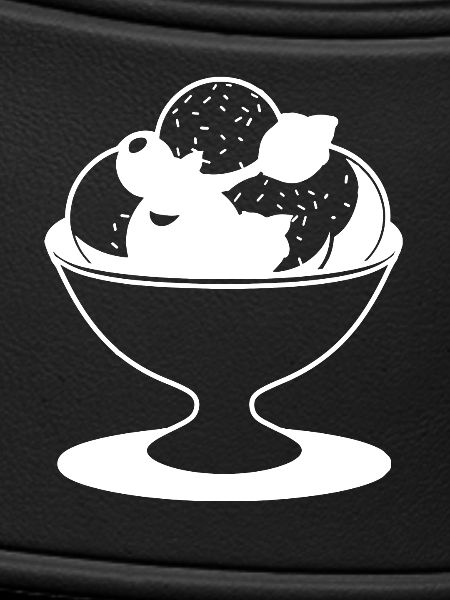 Eisbecher Zeichnung