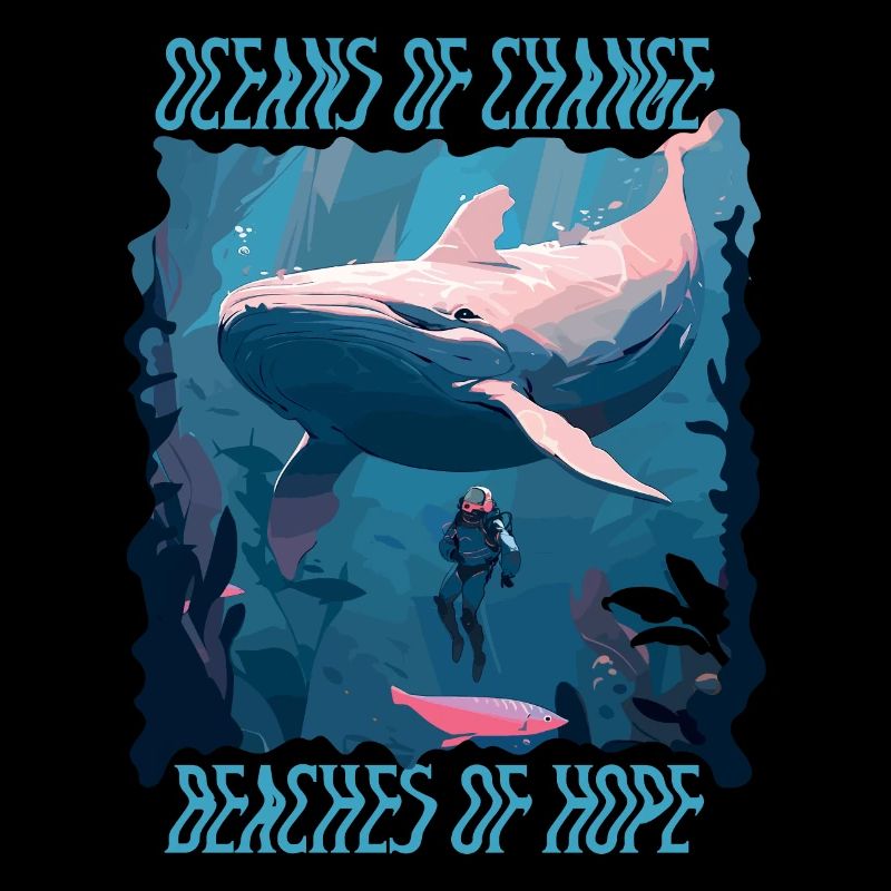 Bathing beach & sea plastic-free against pollution