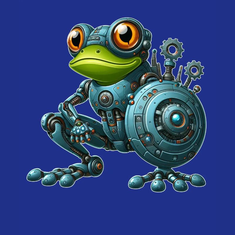 Cyborg grenouille crapaud crapaud robot robot design