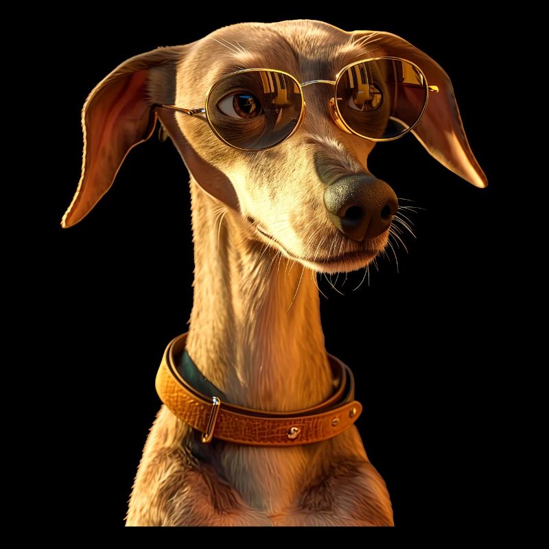 Greyhound Dog Lover Chien de chasse Amour Greyhound