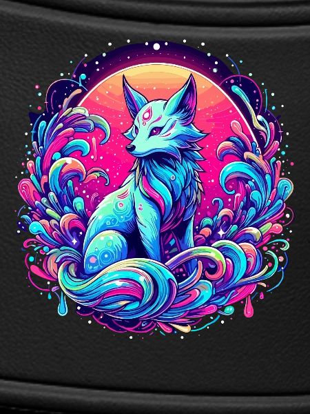 Fox Art Psychedelic