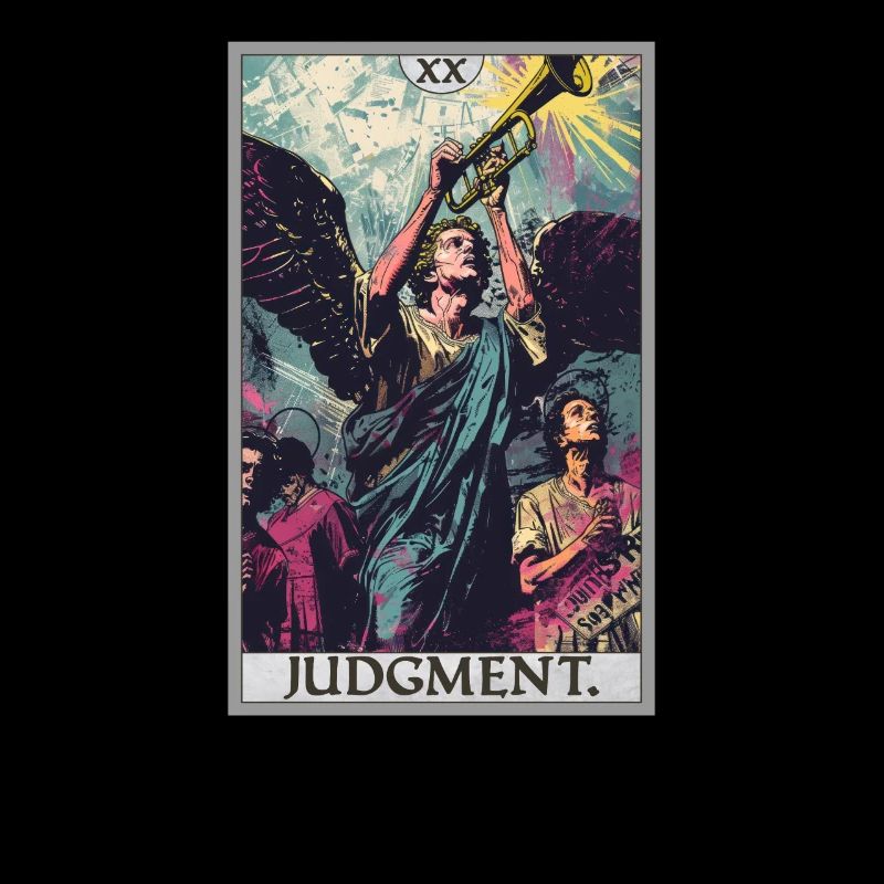 Tarotkarten Tarotkarte 20 Judgment Gericht