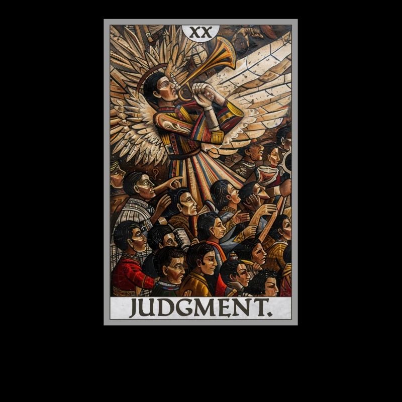 Tarot Cards Tarot Card 20 Judgment Court