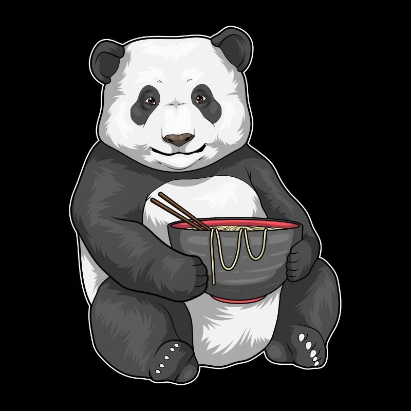 Panda Schüssel Ramen