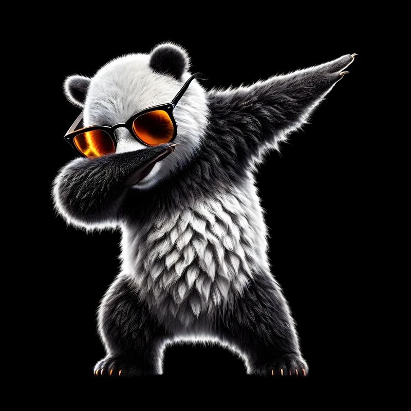 Dabbing Panda Ours Amoureux des animaux Dab Cool Animals
