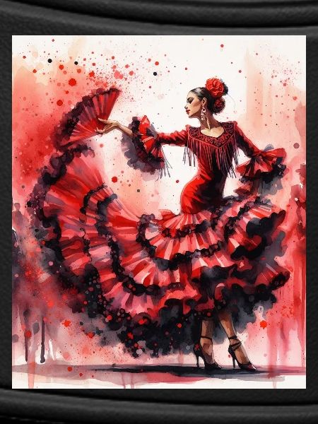 Flamenco Dancer's Passion