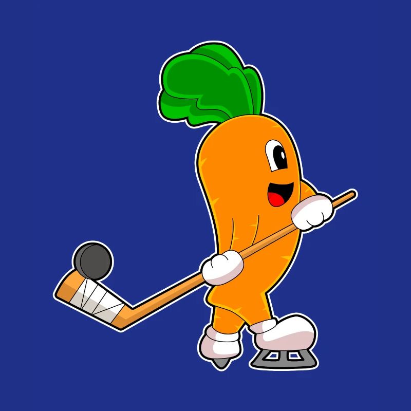 Karotte Eishockey Eishockeyschläger