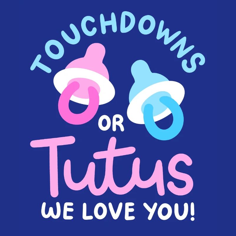 Touchdowns oder Tutus für Gender-Reveal-Partys