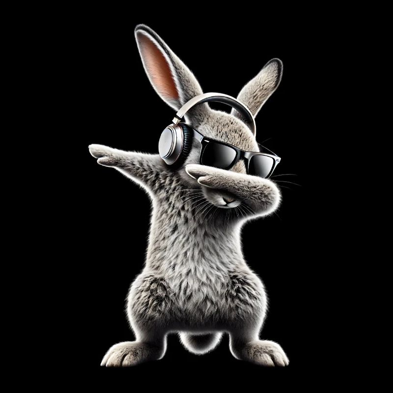 Funny Dabbing Rabbit Animal Lover Animals