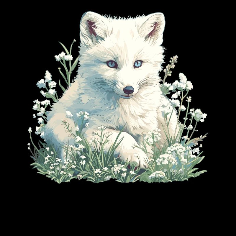 Renard arctique Polarfüchse Polarfuchs